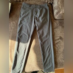 Men’s Lululemon Slim-fit dress Trousers 34 by 34 (black)